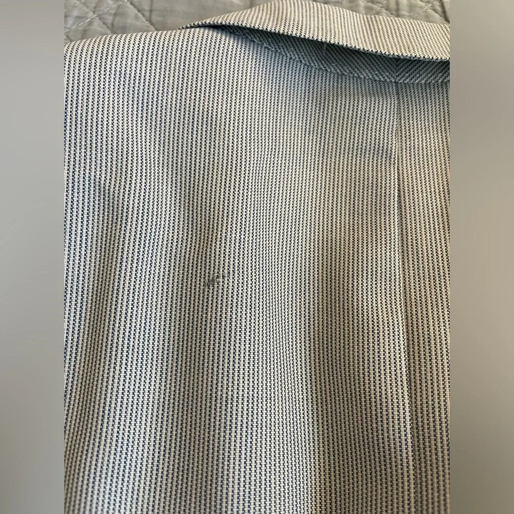 Ermenegildo Zegna Made in Italy‎ Vintage Subtle Fine Stripe Travel Jacket 44 R